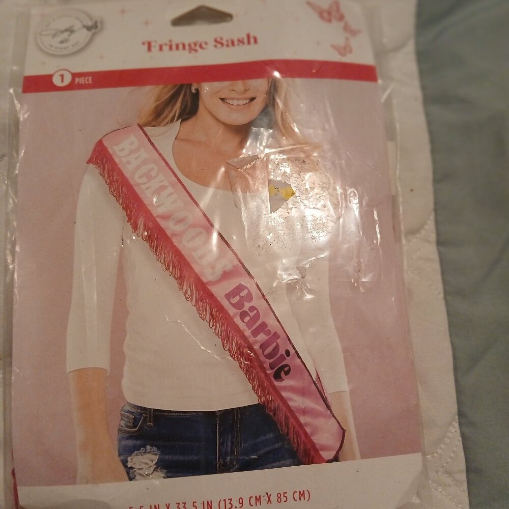 barbie sash